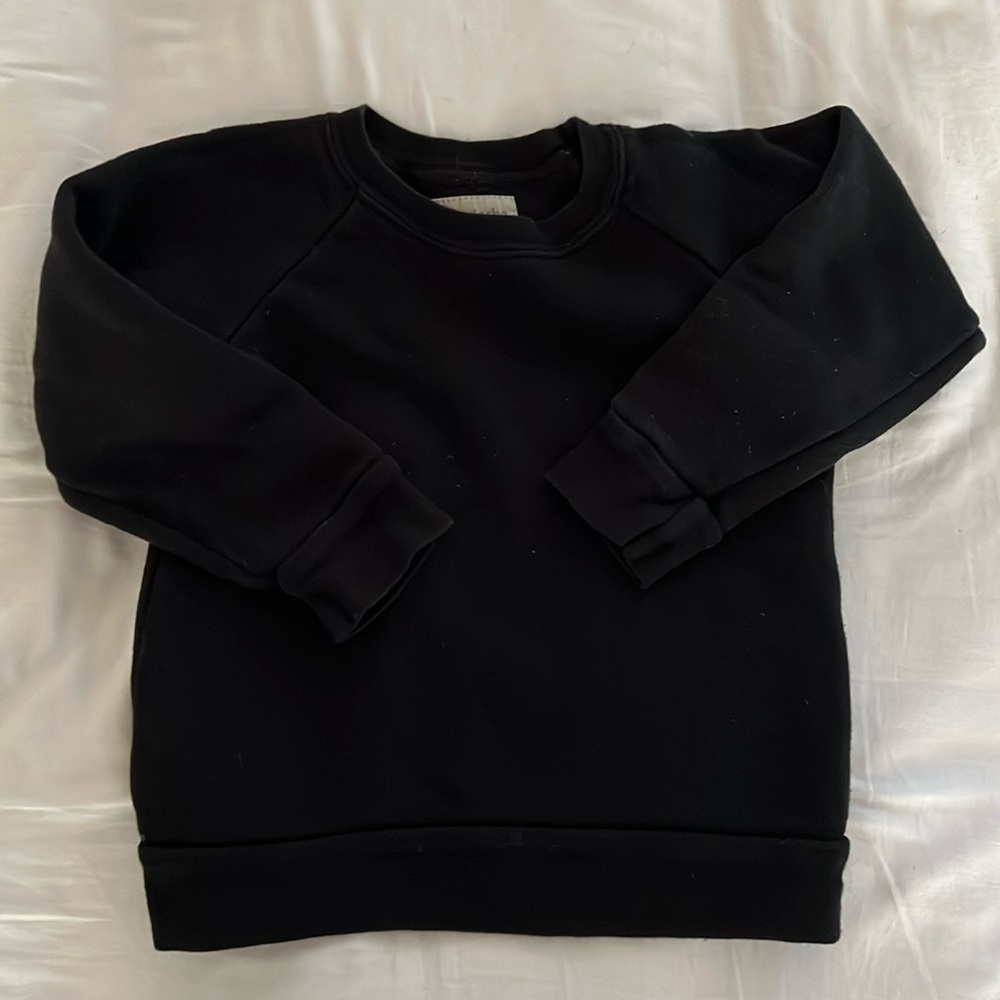 Mini mioche black sweatshirt